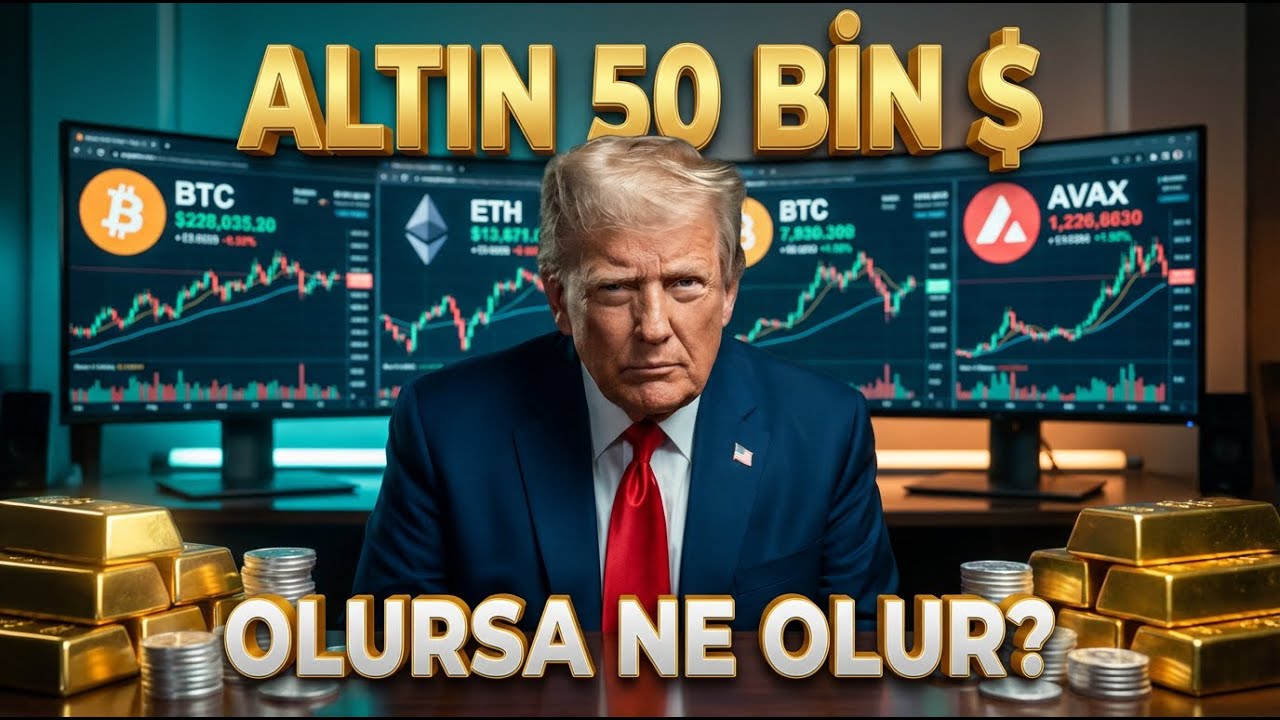 Dünya Krize Giderken Trump'ın Altın, Gümüş, Bitcoin Planı