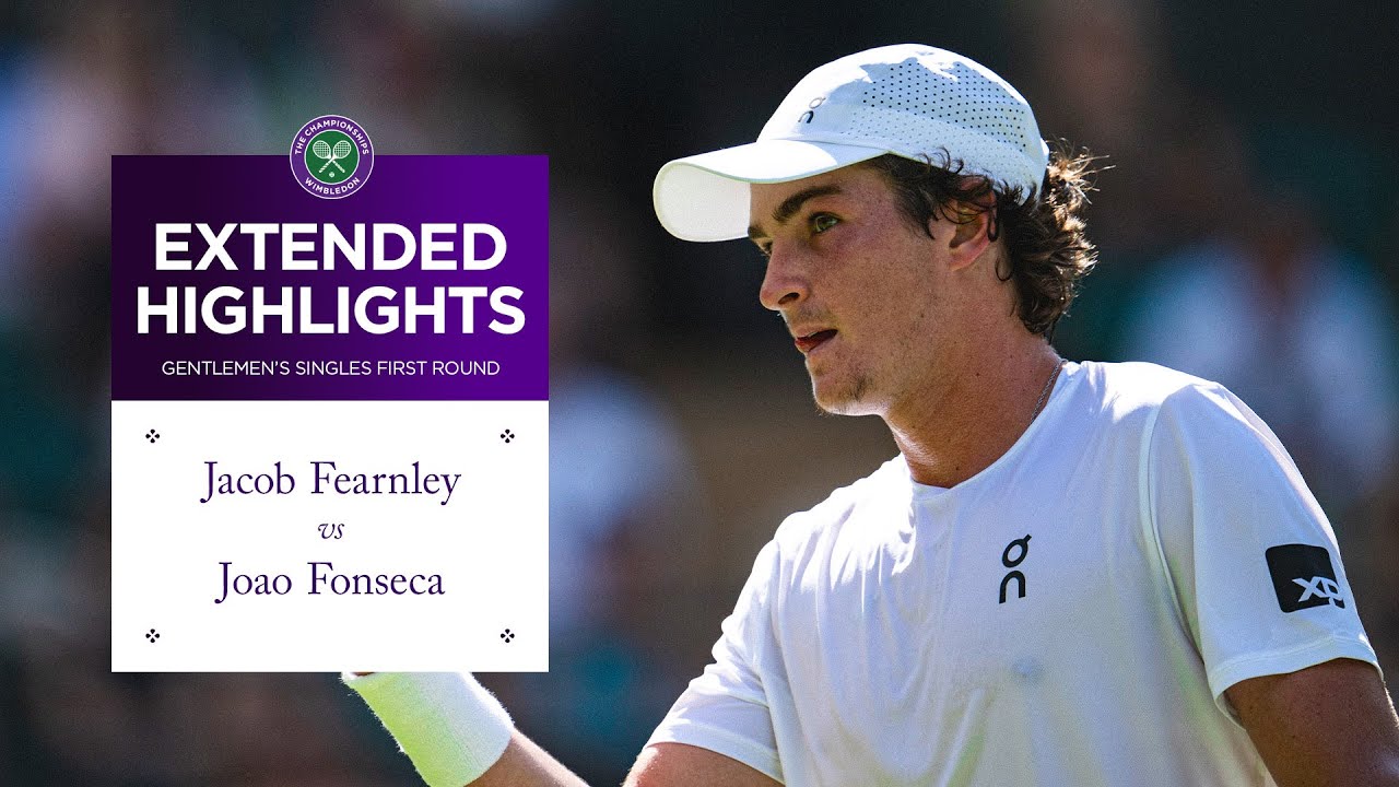Fonseca Magic! | Jacob Fearnley v Joao Fonseca | Extended Highlights | Wimbledon 2025