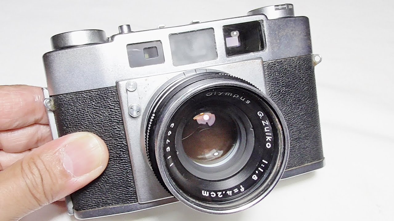 オリンパス35-SⅡの使い方 How to use OLYMPUS35-SⅡ 1950s Japanese Compact Camera