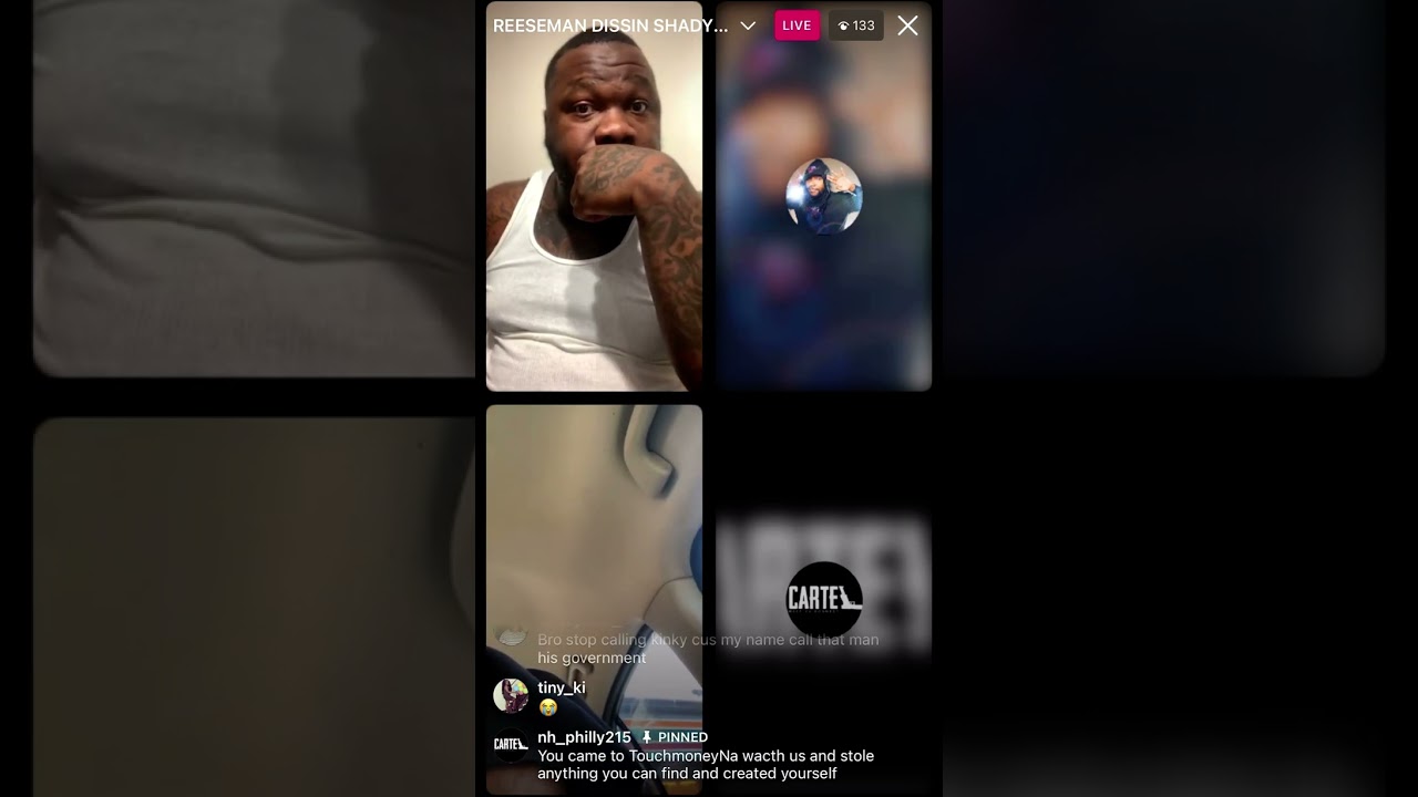 N.H Addressing Reeseman Kackalack On Greg Geez IG Live