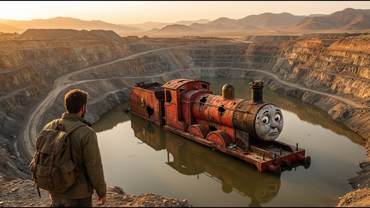 I Found James the Red Engine Abandoned and Alone in a Giant Quarry Pit | Fully Restored ASMR