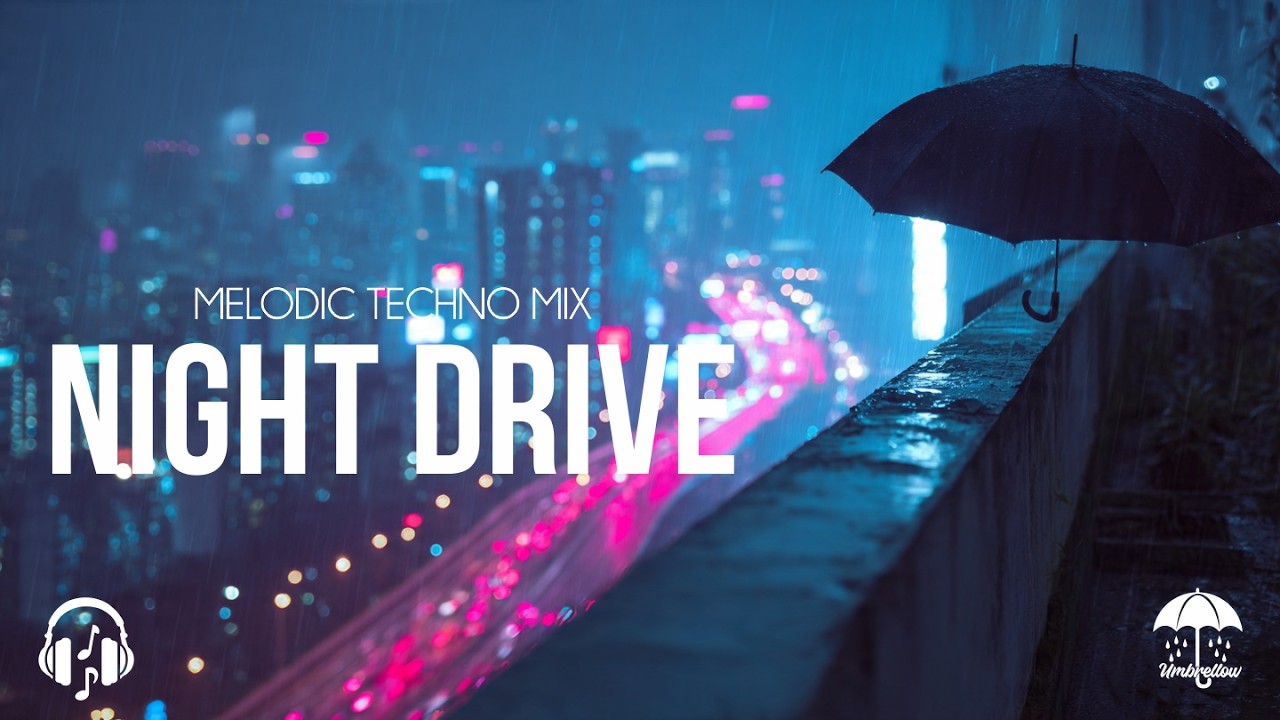 Melodic Techno Mix, Late Night Drive Through Midnight Rainfall, Tale Of Us, Adriatique, Colyn, Anyma