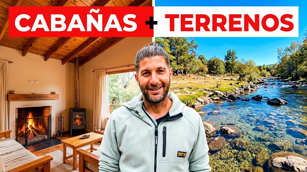 Cabañas en alquiler + Terrenos junto al Río en Santa Mónica - Calamuchita. Córdoba|Argentina