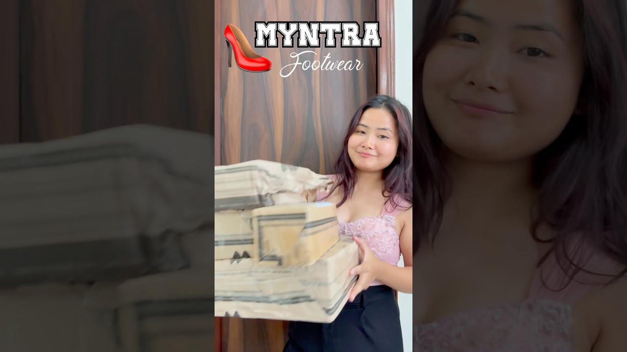 Myntra Pinteresty Footwear Haul | Heels, platforms, falts |
