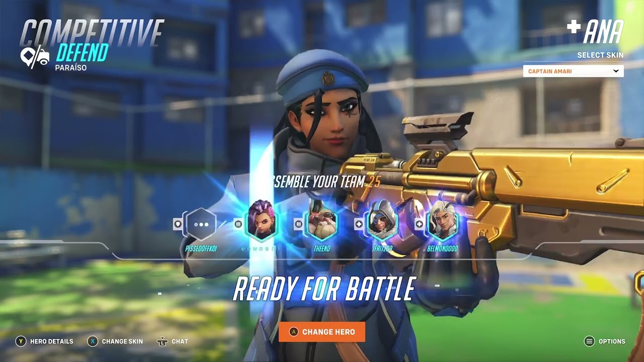 OVERWATCH 2 DIAMOND ANA GAMEPLAY CONSOLE [SEASON 4]