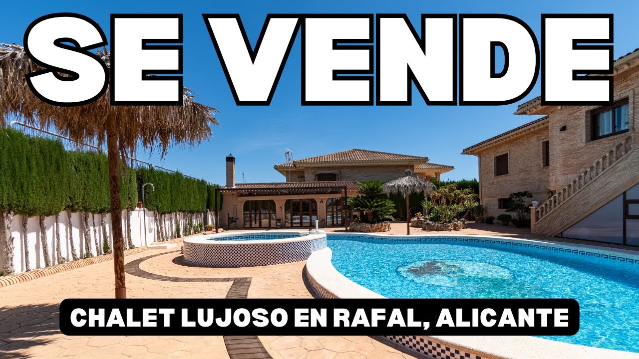 Chalet lujoso con mucho encanto - RAFAL, Alicante