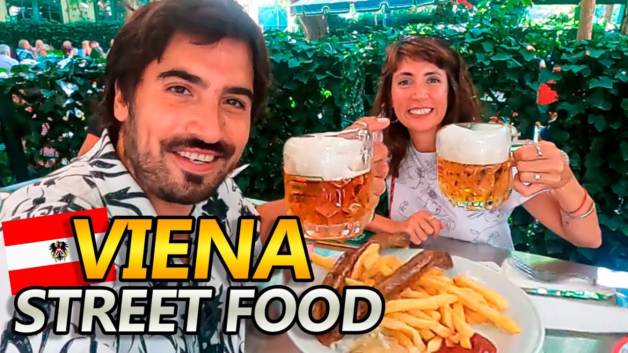 Probamos COMIDA AUSTRÍACA en VIENA 🍺🌭 | VUELTALMUN