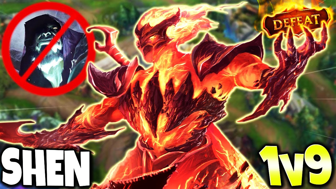 Meet Immortal Shen Build the BEST way to 1v9 CARRY in Season 11 🔥 LoL Shen vs Yorick s11 Gameplay