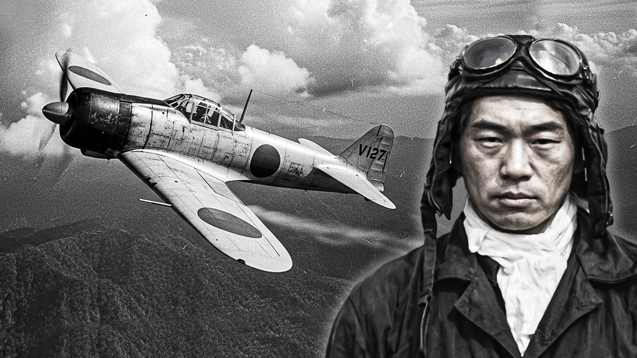 When a Japanese Ace Followed One Lone Plane Into the Clouds… He Never Came Back