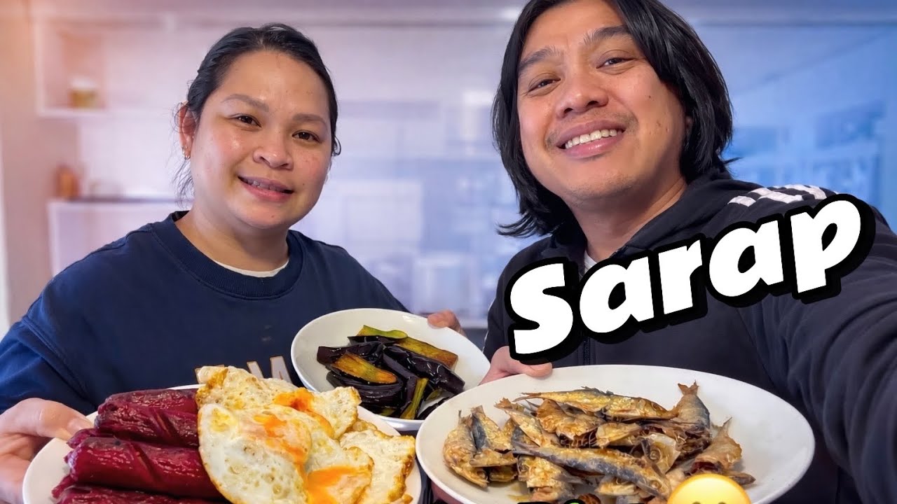 Niluto na namin ang pasalubong galing pinas