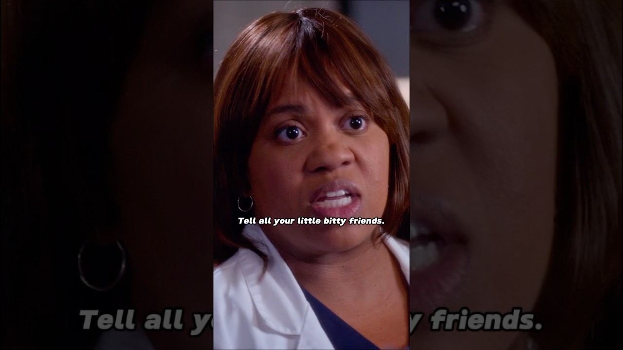 Dr. Bailey: Wilson, now you know the power of little bitty Doctor Bailey.#clips #tvshow #highlights