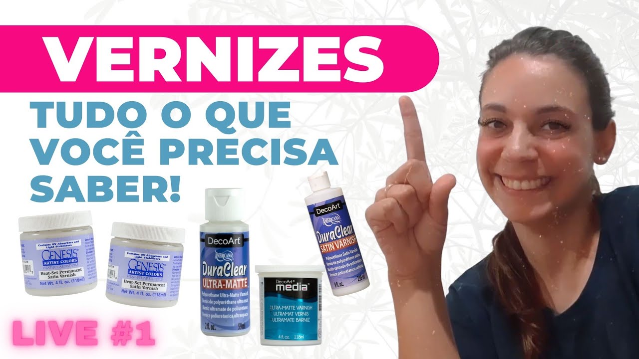 Tudo sobre vernizes pra arte reborn