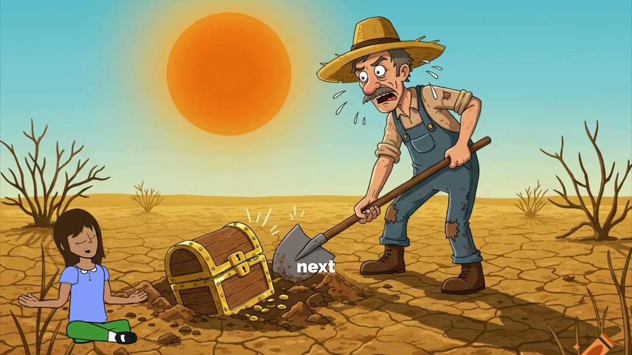 Farmer With Treasure