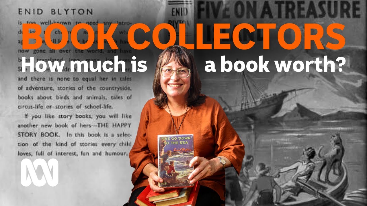 The value of a dust jacket, how much is your childhood book worth? 🤑📚 | ABC Australia