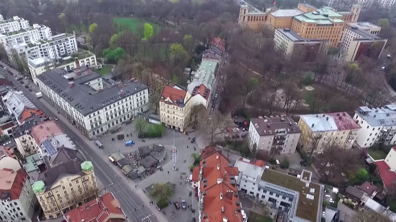 M&uuml;nchen von oben - Au-Haidhausen