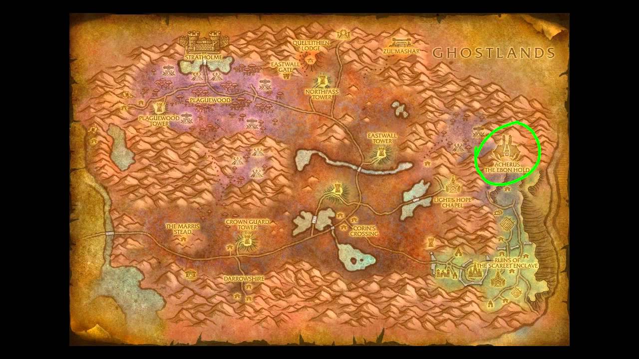 WoW Cataclysm Guide - Eastern Plaguelands