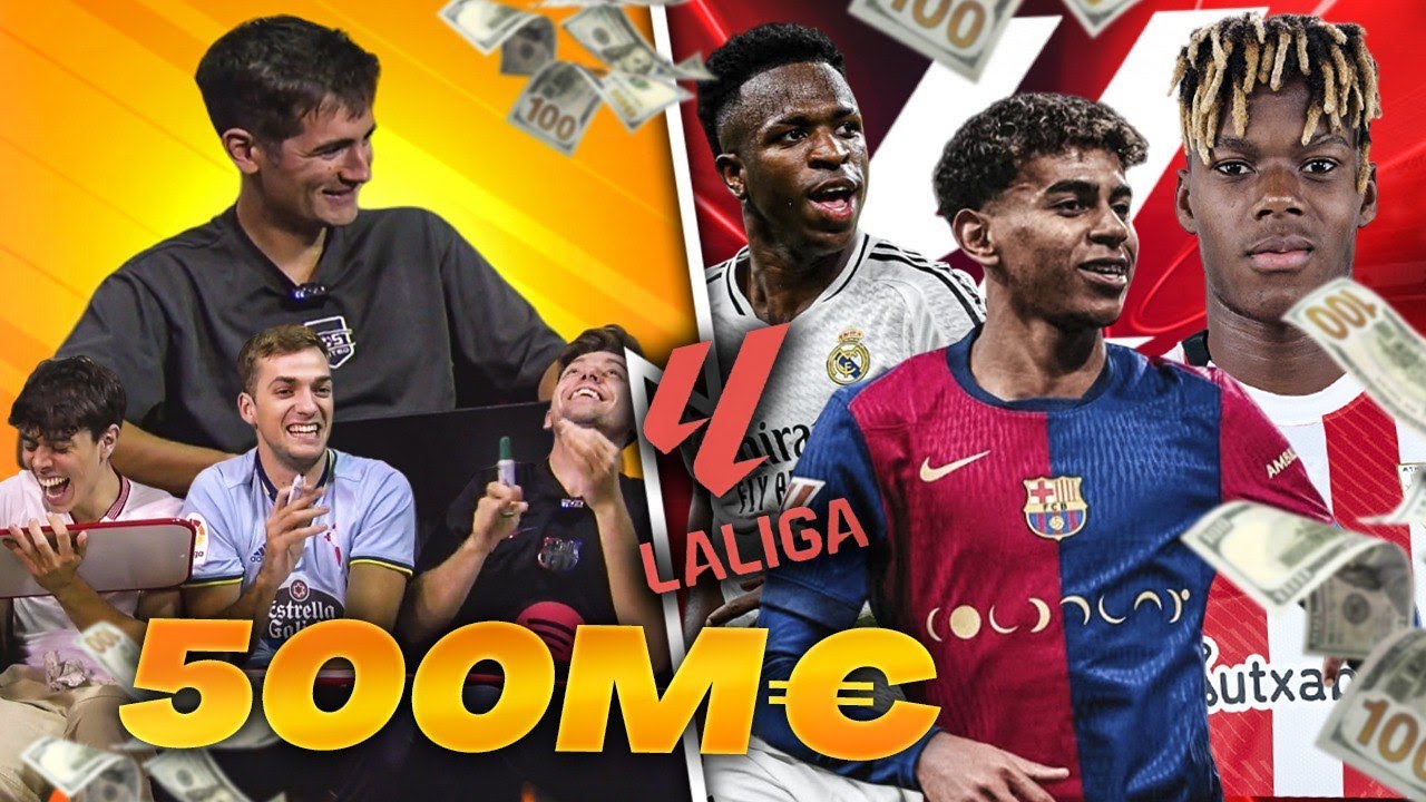 EL QUE HAGA MEJOR EQUIPO de LALIGA con 300M€ GANA