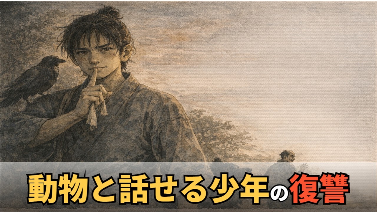 【感動】動物の言葉がわかる少年、ひどい主人に復讐する|昔話|民話|伝説|物語
