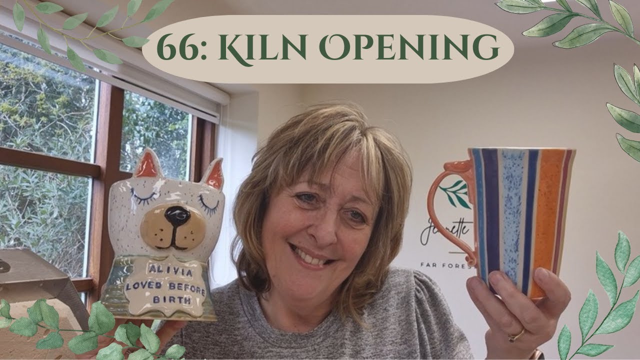 109. Kiln Opening 66 | Glaze Tests, Giant Mug & Memorial Kitten | Far Forest Ceramics