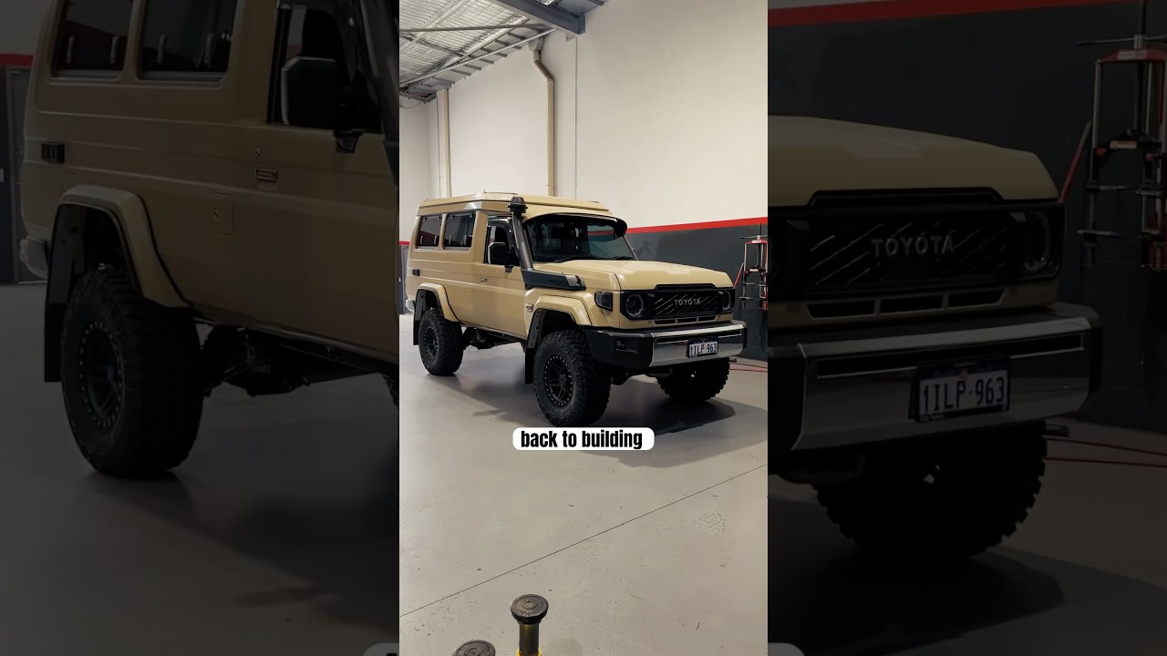 Part 2 of the build! #landcruiser #troopcarrier #offroad #toyota