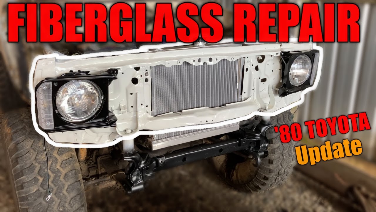 FIBERGLASS Body Repair | 1980 Toyota Pickup Update