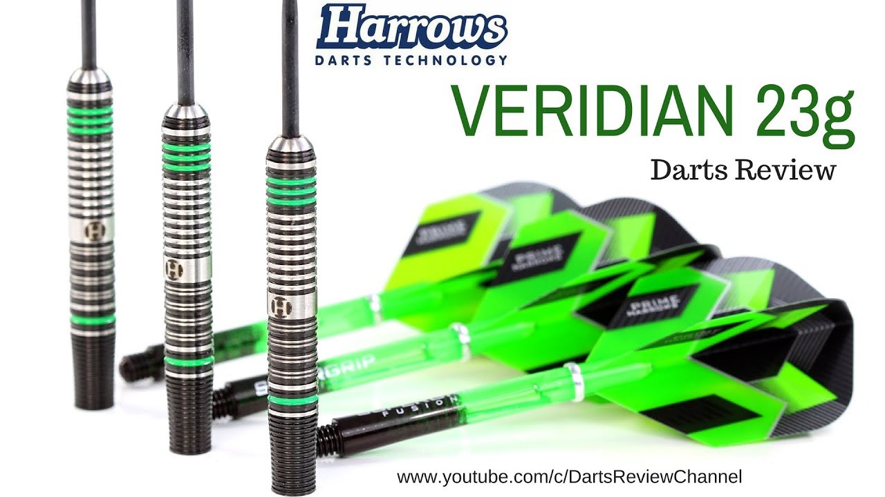 Обзор дротиков Harrows Veridian 23g