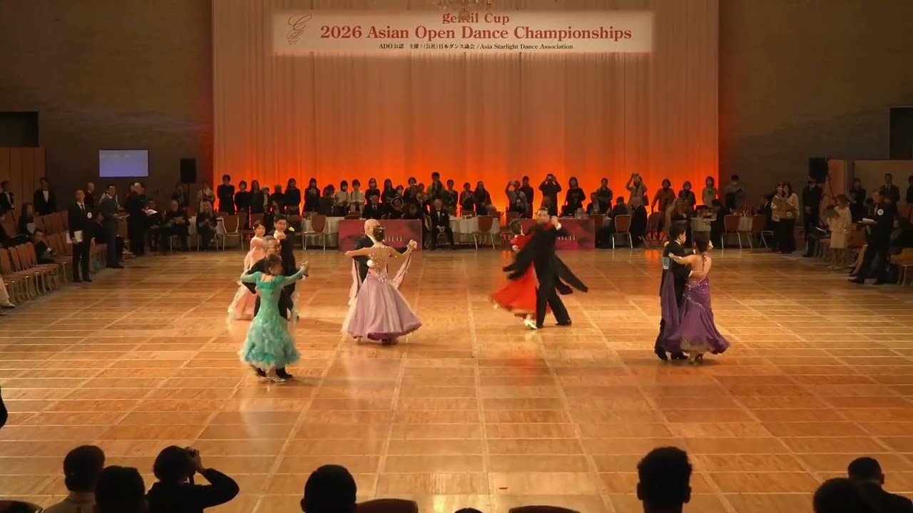 2026 gentil Cup Asian Open Dance Championships Blind Leader Semi Final Tango➀
