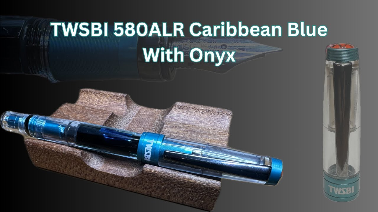 Dive into the TWSBI Diamond 580AL Caribbean: Pen Unboxing Paradise!