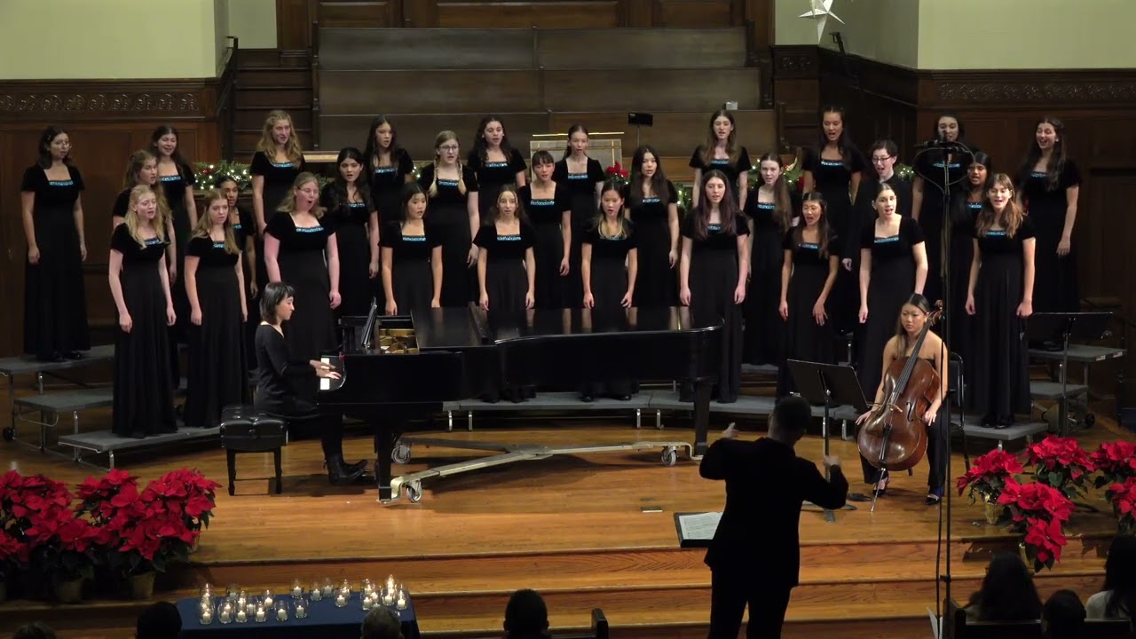 Young Women's Chorus of San Francisco sing J  S  Bach's  Et Exultavit Spiritus Meus from Magnificat