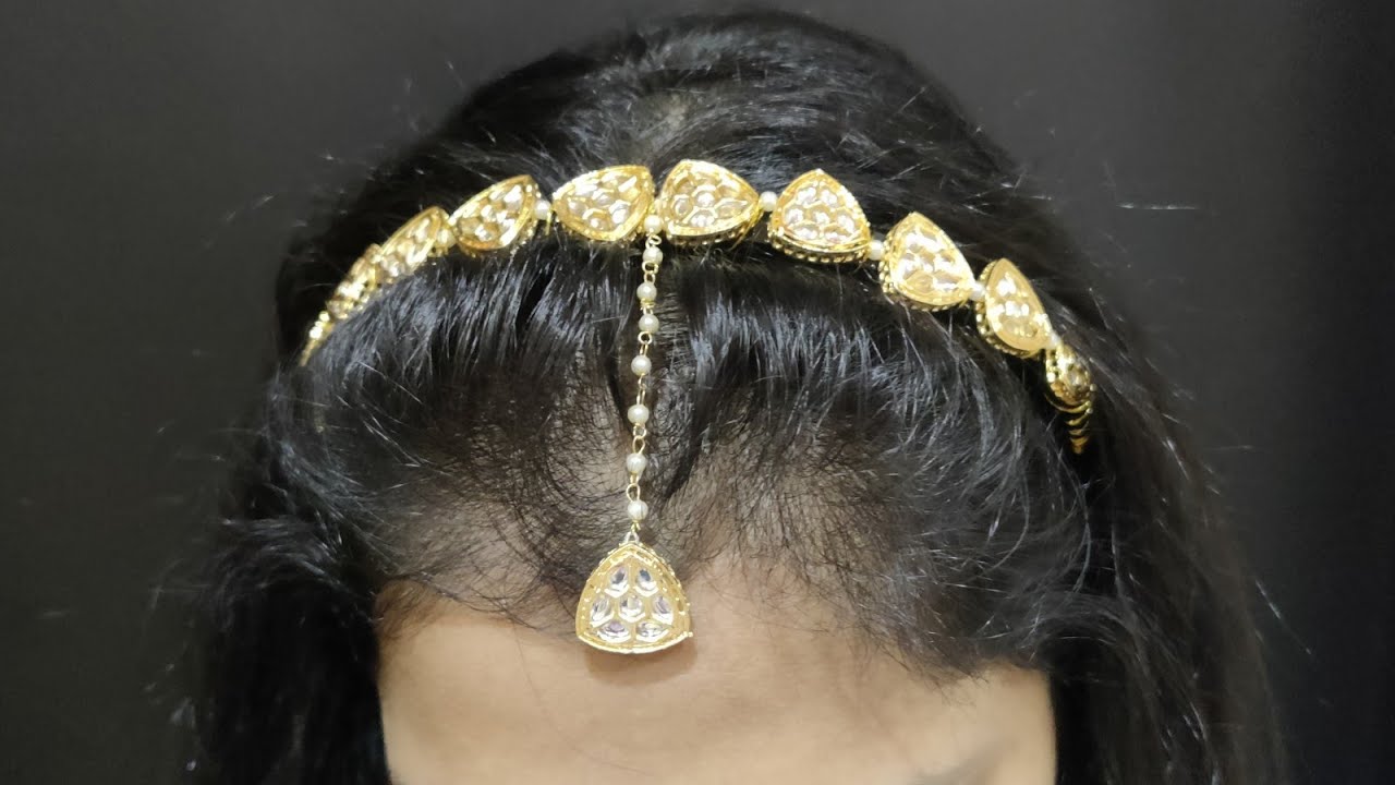 356. Hairband Matha patti | Maangtika
