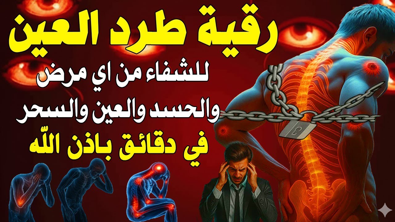 رقية شرعية  لخروج الحسد والعين والهم والغم والأمراض من جسمك بعد سماع هذة الرقية المباركة- بأذن الله