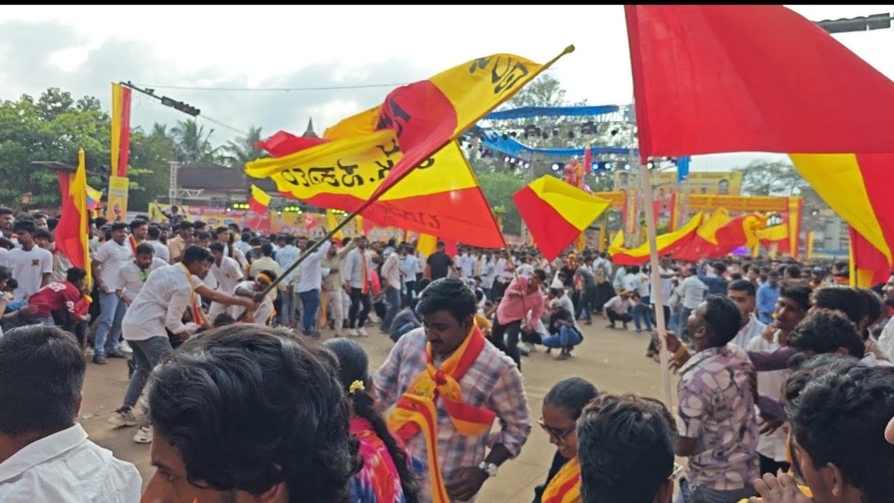 Karnataka biggest kannada rajyotsav celebration in Belagavi 