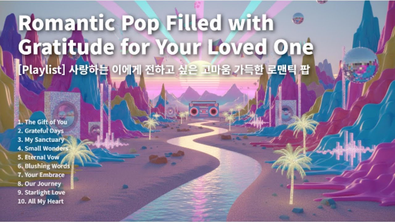 사랑하는 이에게 전하고 싶은 고마움 가득한 로맨틱 팝 Playlist#로맨틱 #사랑노래 #고백 #감사 #연인 #데이트 #웨딩 #기념일 #팝송추천 #럽스타그램