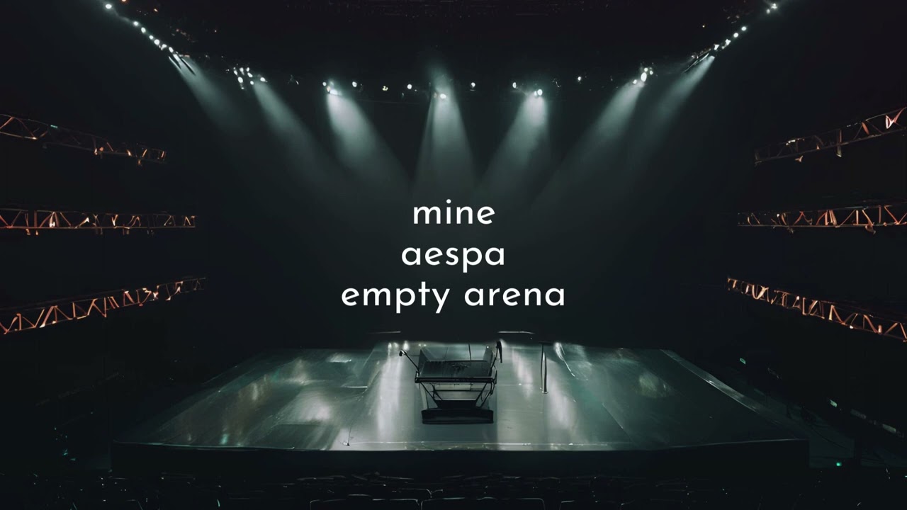 Mine by aespa (에스파) but you're in an empty arena [CONCERT AUDIO] [USE HEADPHONES] 🎧