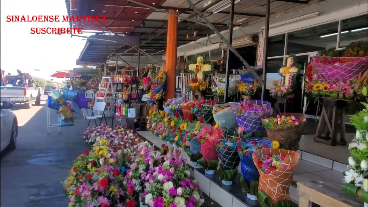 VLOGS POR FLORERIAS DEL MERCADO DE ABASTOS DE CULIACAN  Sin.