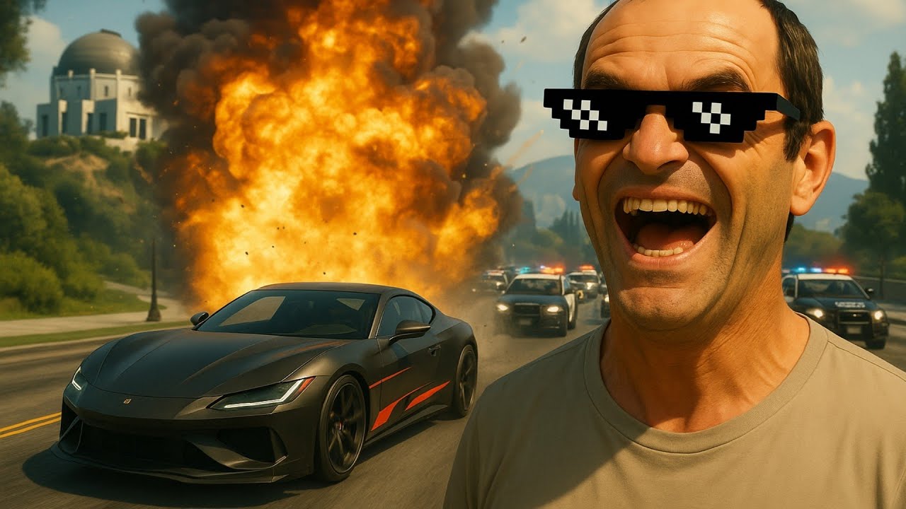 GTA 5 THUGLIFE MOMENTS #4 ( GTA 5 FUNNY MOMENTS & GTA 5 STUNTS) - Wrectros
