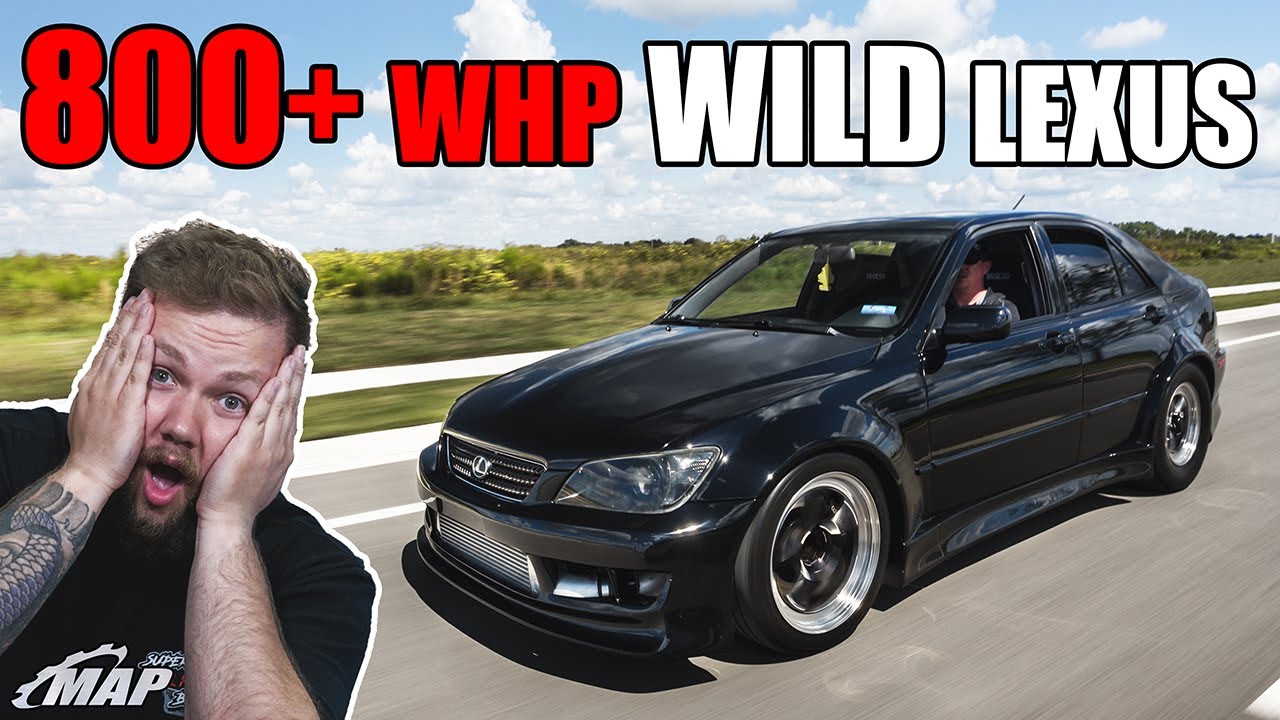 800+ WHP LEXUS IS300 - AN FL2K GEM
