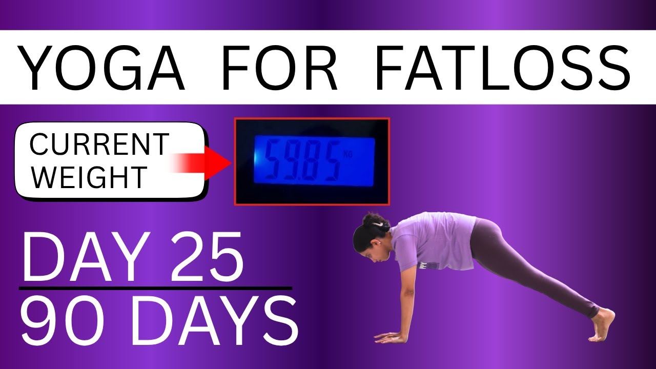 Йога для похудения, день 25 | 90 дней