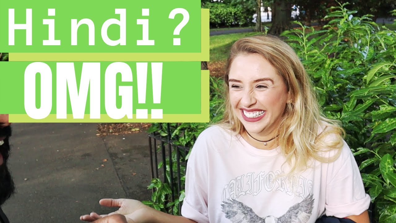 Foreigner girls speaking Hindi Tongue Twisters | Indians In Ireland | by Indian Walker