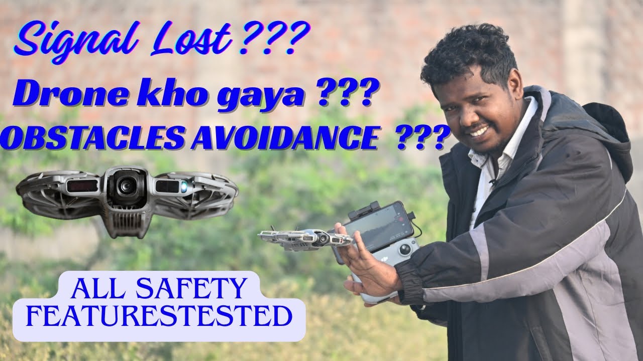 All safety features of DJI neo2 tested | my drone signal lost , how should I find it #djidrone #dji