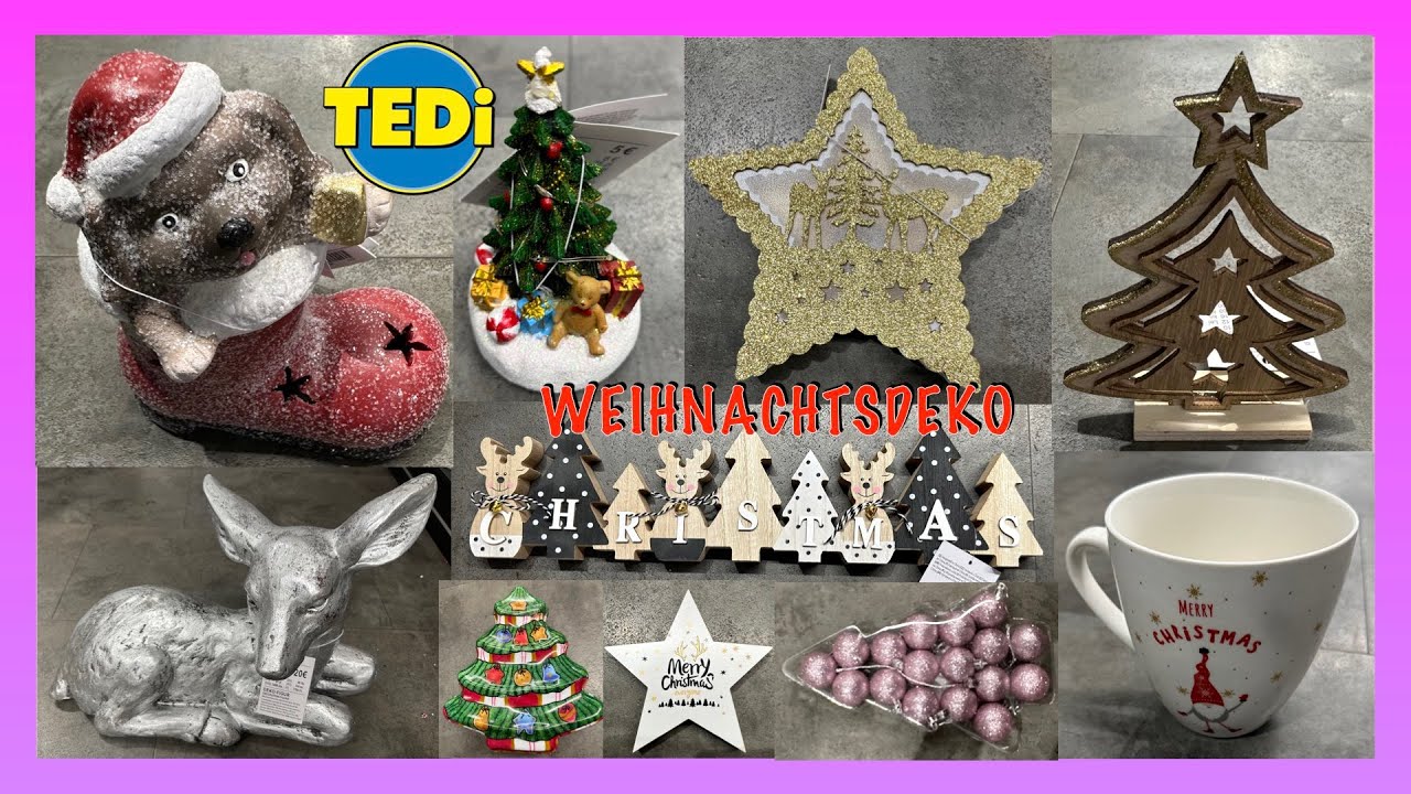 NOCH MEHR WEIHNACHTSDEKORATIONEN🎄🧑🏽‍🎄 BEI TEDI