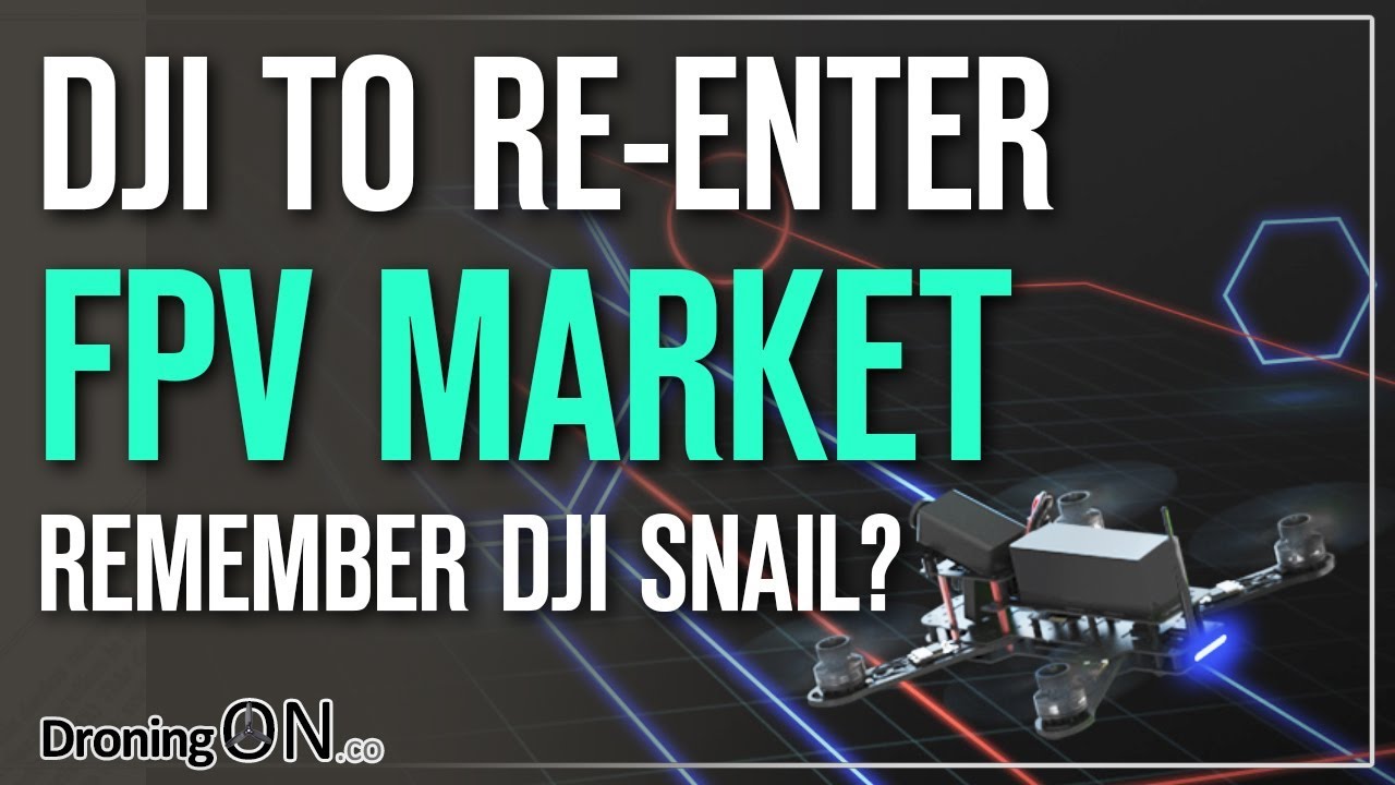 DJI Digital FPV System - DJI To Re-Enter FPV Drone Racing!