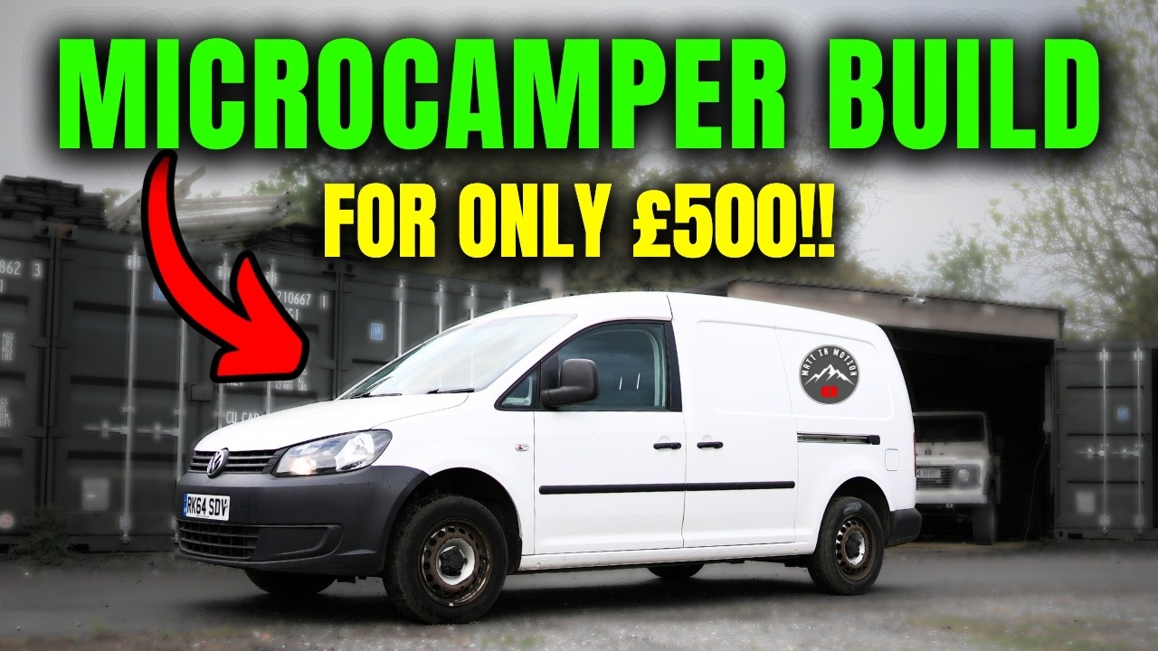 VW Caddy Maxi MICRO CAMPER Full Build | Ultimate Budget Stealth Set Up 