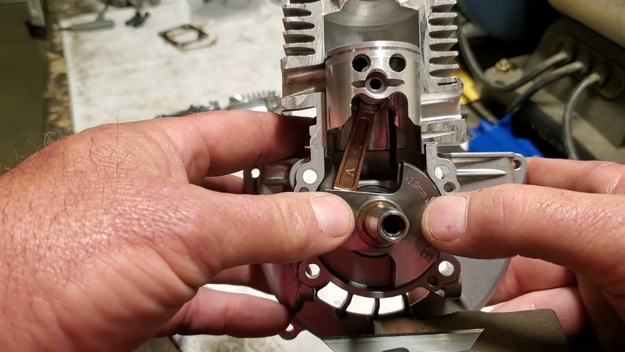 Building a Zenoah RC Engine for Model Helicopter use Part 1