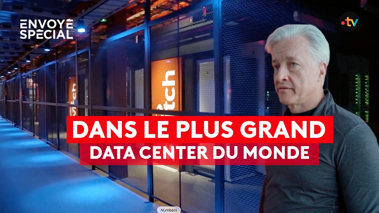 Exclusivit&eacute; : nous avons film&eacute; dans le plus grand data center du monde - reportage int&eacute;gral