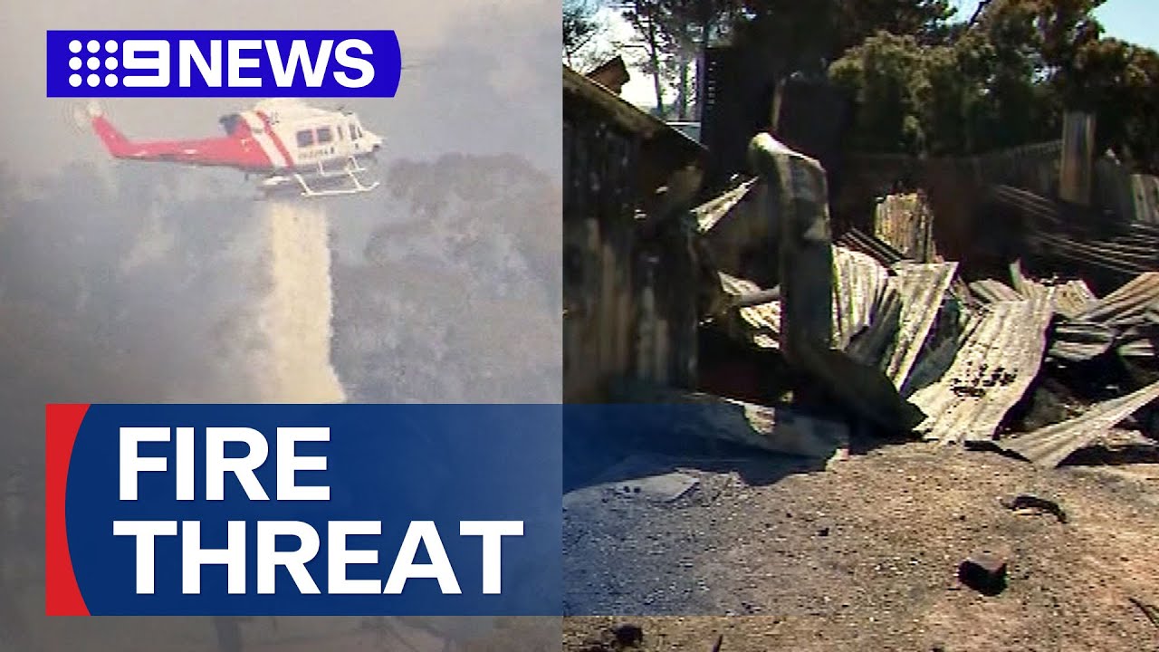 Hundreds of residents evacuate amid bushfire in Victoria | 9 News Australia