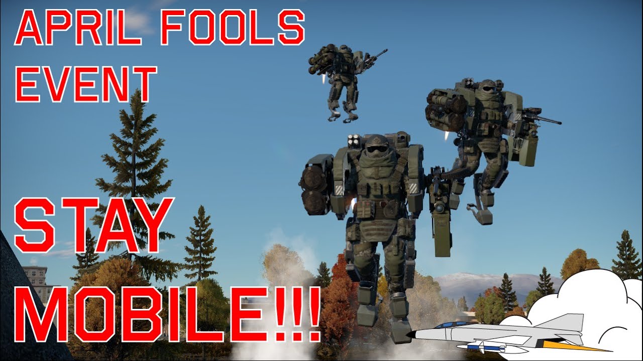 April Fools - Exoskeleton Battle Suits [War Thunder]