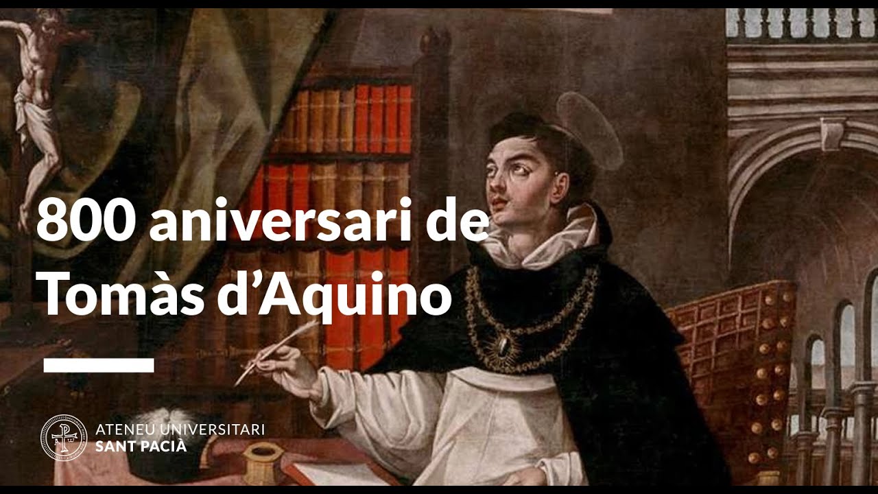 Commemoració del 800 aniversari de Tomàs d'Aquino | Ateneu Universitari Sant Pacià