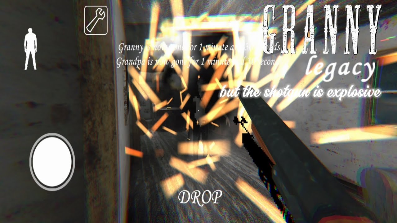 Granny Legacy But the double barrel shotgun is explosive (Mod Menu)