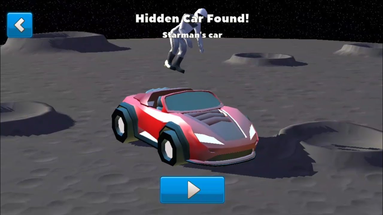 Crash of Cars - Hidden car "Starman's car" found!